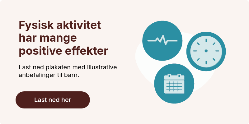Fysisk aktivitet har mange positive effekter