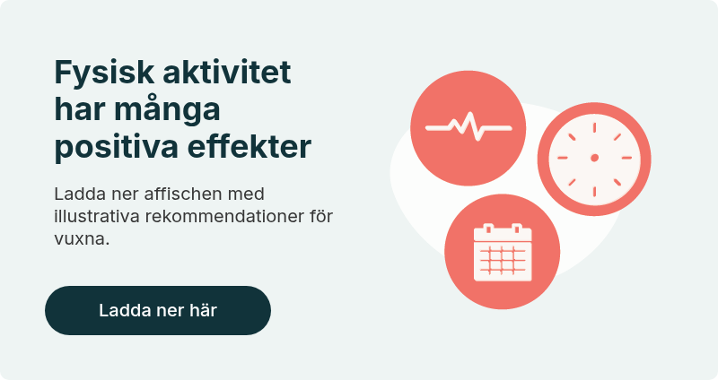 Fysisk aktivitet har många positiva effekter