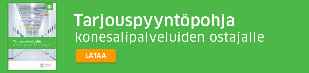 Lataa Tarjouspyyntöpohja konesalipalveluiden ostajalle
