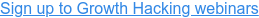Sign up to Growth Hacking Crash Course