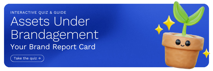 A plant smiling with a blue background.