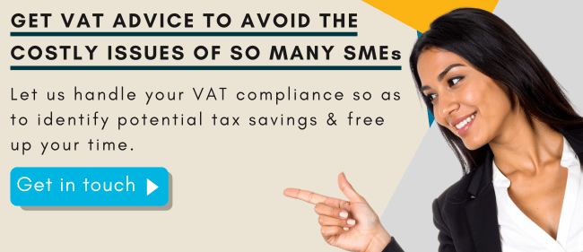 Get professional help with administering VAT partial exemption. 