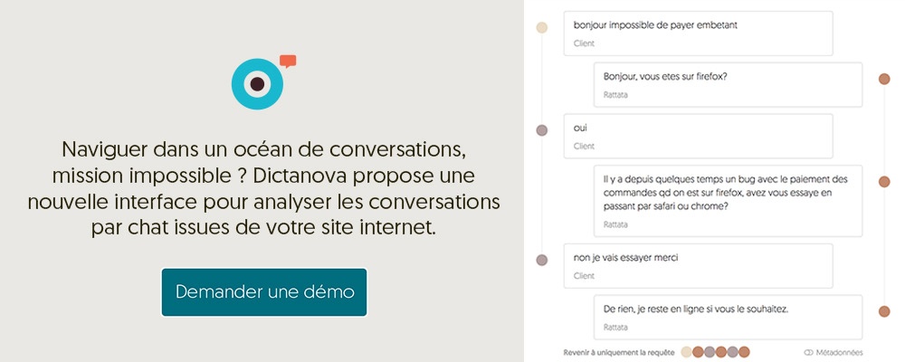 Demande de démo sur l'analyse de chat