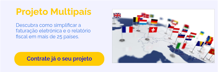 Projeto Multipaís   Descubra como simplificar a faturação eletrónica e o relatório fiscal em mais de 25 países.