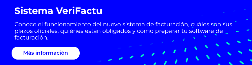 Sistema VeriFactu &nbsp; Conoce el funcionamiento&nbsp;del nuevo sistema de facturación, cuáles son sus plazos oficiales, quiénes están obligados y cómo&nbsp;preparar tu software de facturación.