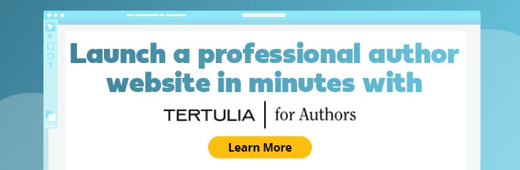 Launch a professional author website in minutes with Tertulia for Authors