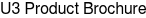 U3 Product Brochure
