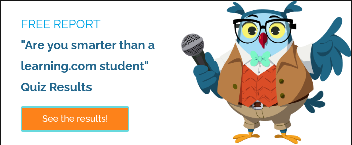 FREE REPORT "Are you smarter than a learning.com student" Quiz Results  
