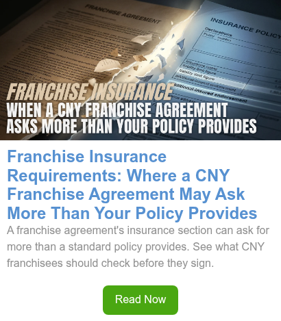 Franchise Insurance Requirements