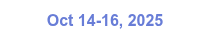 Oct 14-16, 2025