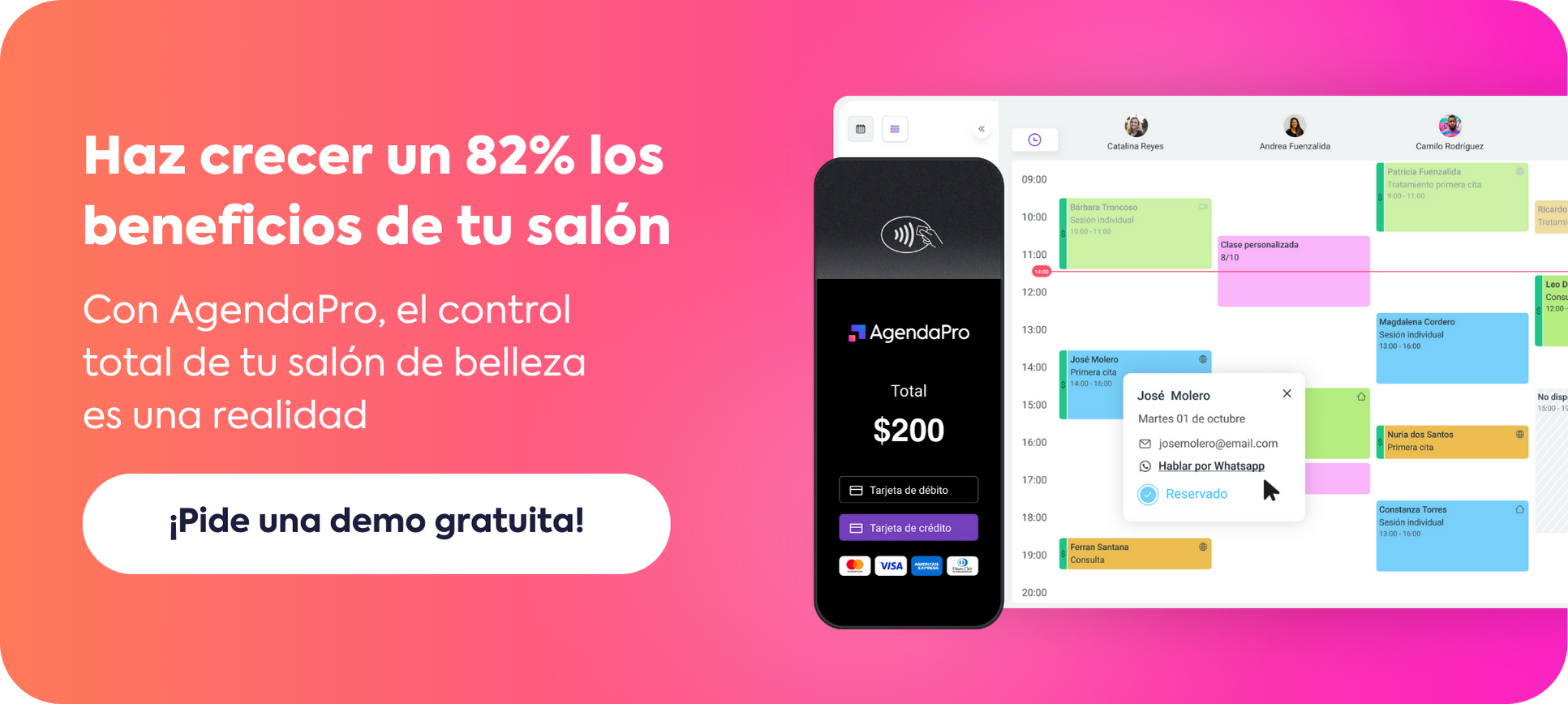 Todavía estás a tiempo  ¡Solicita tu demo con un clic!