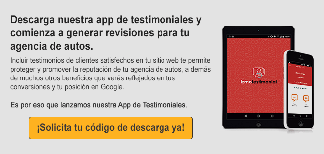 Descarga nuestra app de testimoniales