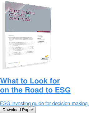 What to Look for on the Road to ESG  ESG investing guide for decision-making. Download Paper