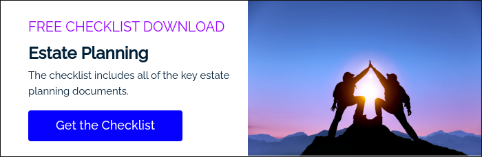 FREE CHECKLIST DOWNLOAD Estate Planning The checklist includes all of the key estate planning documents.  