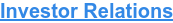 Investor Relations
