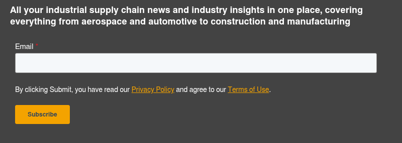 All your industrial supply chain news and industry insights in one place, covering everything from aerospace and automotive to construction and manufacturing