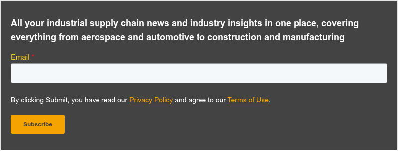 All your industrial supply chain news and industry insights in one place, covering everything from aerospace and automotive to construction and manufacturing