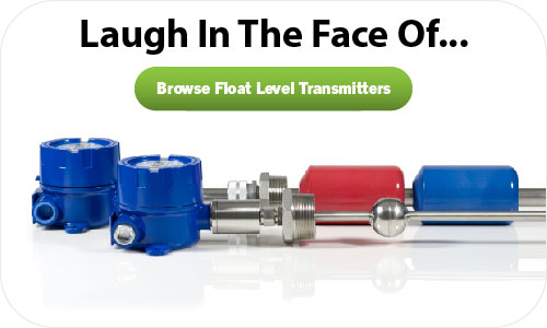 continuous float level transmitters for harsh conditions
