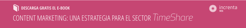 Timeshare - Ebook content marketing una estrategia para el timeshare 855x100