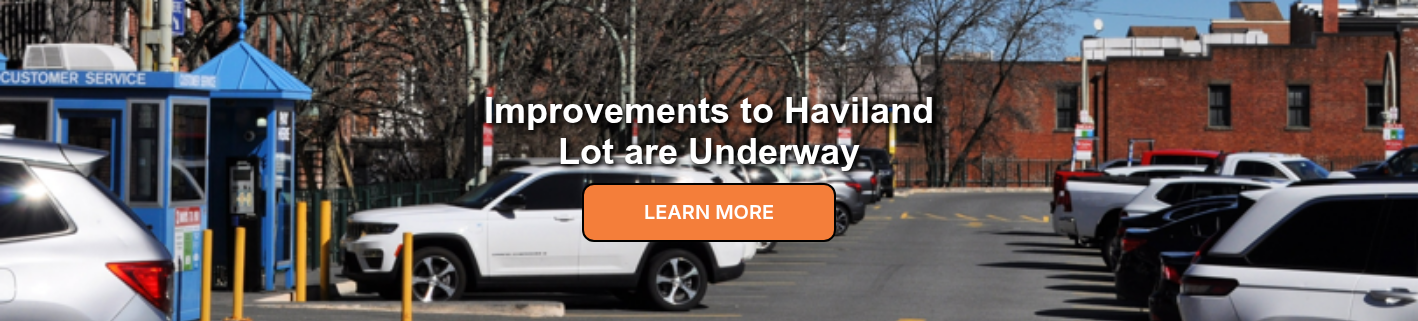 Improvements to Haviland Lot are Underway
