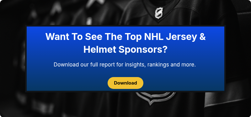 Want To See The Top NHL Jersey & Helmet Sponsors?