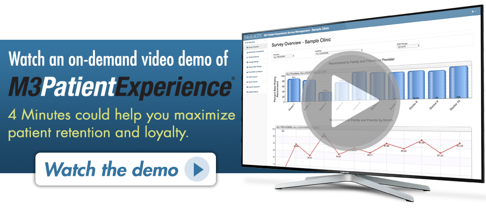 On-Demand Video Demo of M3 Patient Experience