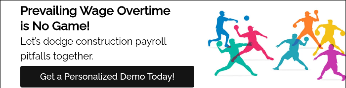 Prevailing Wage Overtime is No Game!   Let’s dodge construction payroll pitfalls together.   