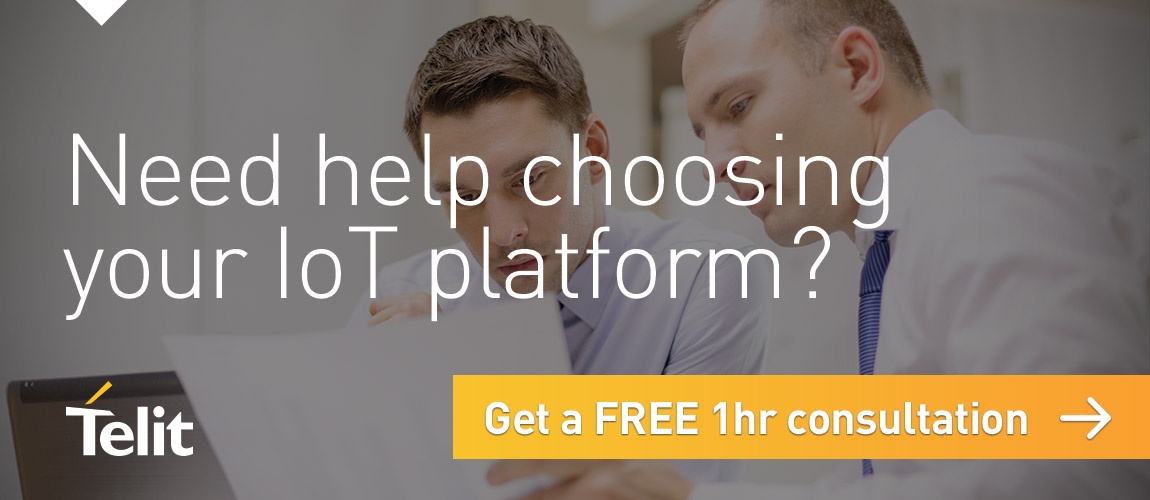 Need help choosing your IoT platform? Get a FREE 1hr consultation
