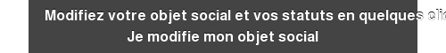 Modifiez votre objet social et vos statuts en quelques clics Je modifie mon objet social
