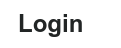 Login