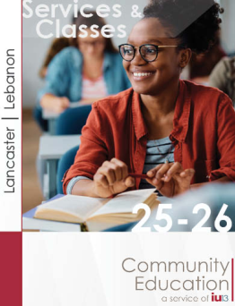 IU13 Community Education 25-26 Catalog Cover