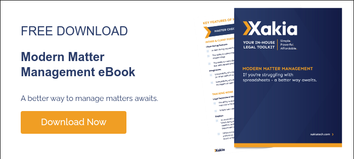 FREE DOWNLOAD Modern Matter Management eBook A better way to manage matters awaits.  
