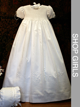 Pearls Baptism Gown