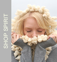 Spirit, ItsATwist, Scarf, Ivory