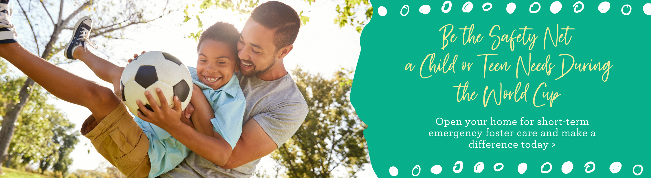 Be the Safety Net a Child or Teen Needs