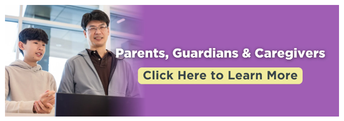 Admissions Overview Button (parents & guardians)