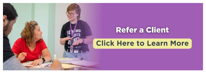 Admissions Overview Button (Referrals), Click here to learn more