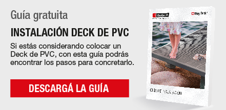 Guía - Instalación Deck de PVC