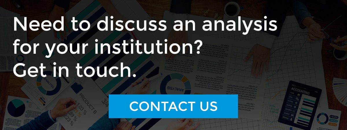 Need to discuss an analysis for your institution? Contact us.