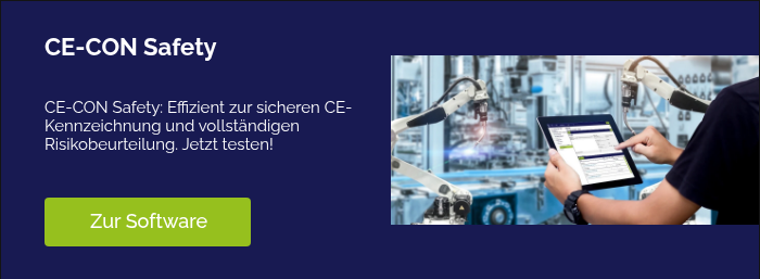 CE-CON Safety     CE-CON Safety: Effizient zur sicheren CE-Kennzeichnung und vollständigen Risikobeurteilung. Jetzt testen!
