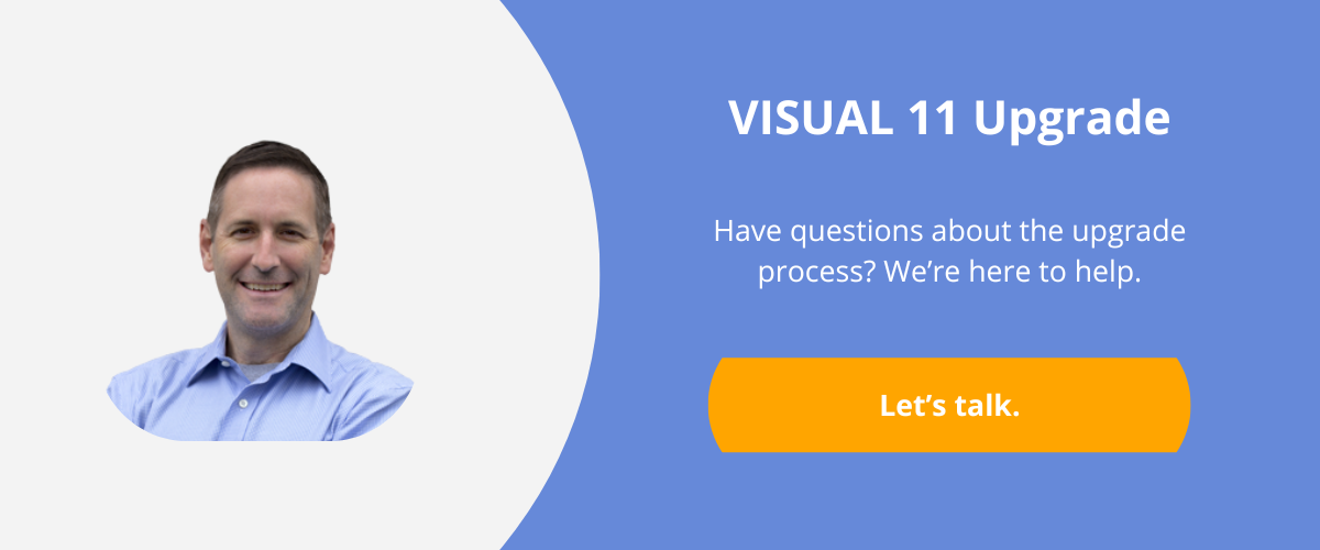Visual 11 upgrade discussion