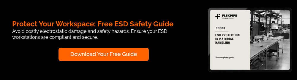 Protect Your Workspace: Free ESD Safety Guide Avoid costly electrostatic damage and safety hazards. Ensure your ESD workstations are compliant and secure. &nbsp;