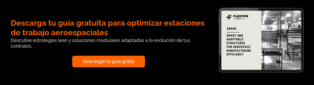 Descarga tu gu&iacute;a gratuita para optimizar estaciones de trabajo aeroespaciales Descubre estrategias lean y soluciones modulares adaptadas a la evoluci&oacute;n de tus contratos. &nbsp;