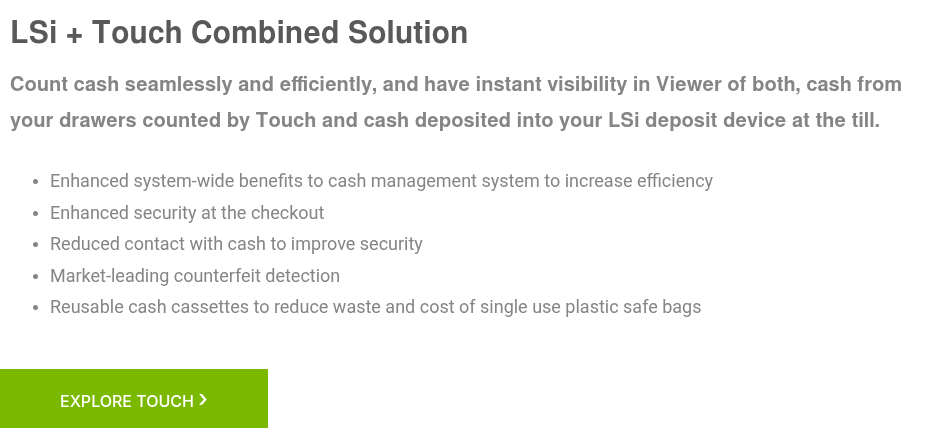 LSi + Touch Combined Solution