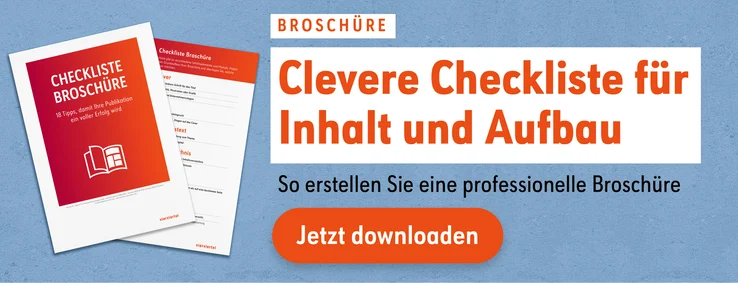 Broschüre Checkliste
