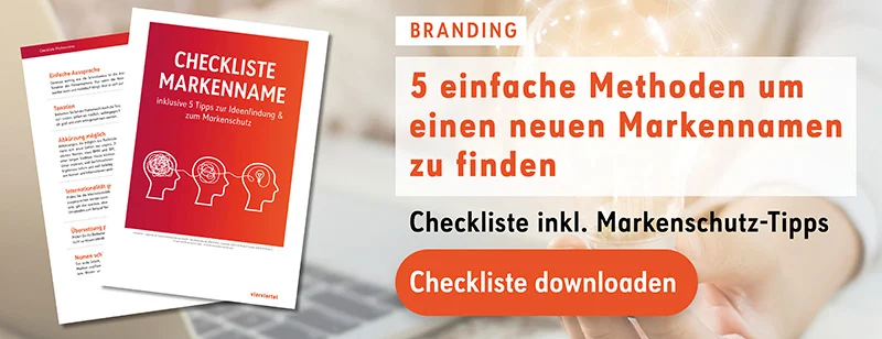 5 einfache Methoden um einen neuen Markennamen zu finden