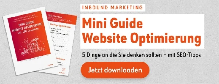 Mini Guide Website Optimierung jetzt downloaden