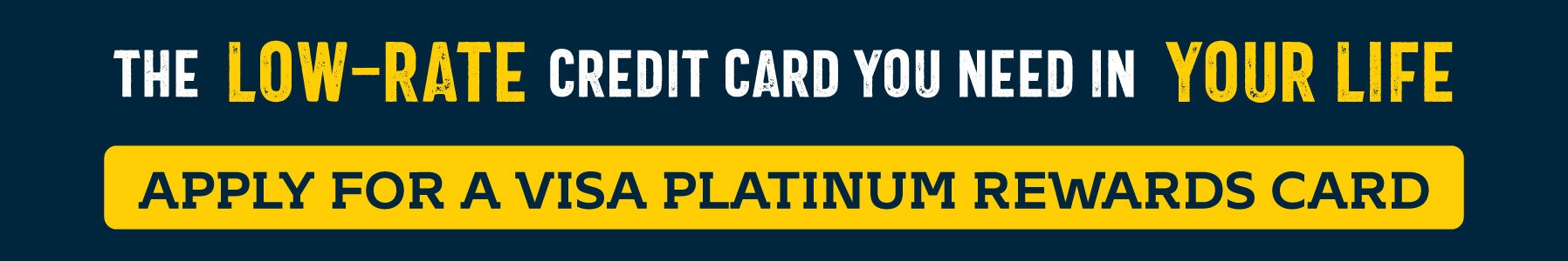Apply for a Visa Platinum Rewards Card