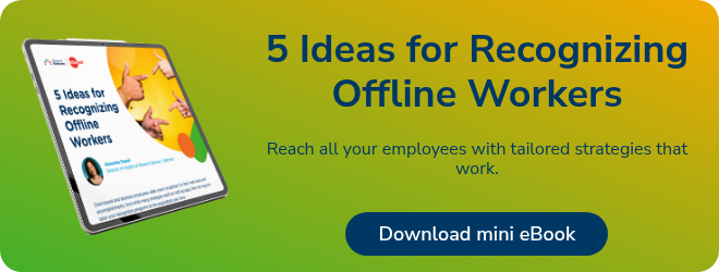 5 Ideas for Recognizing Offline Workers | RGER mini eBook