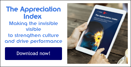 The Appreciation Index&nbsp; Making the invisible visible to strengthen culture and&nbsp;drive performance